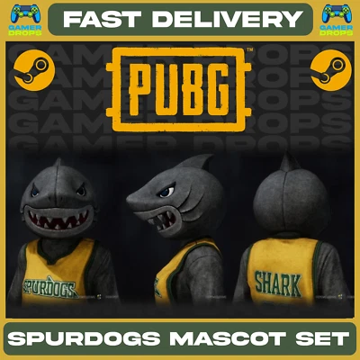 JUEGO MASCOTA PUBG SPURDOGS - Vapor - PIEL - ROPA - CAMISA - ZAPATOS - PANTALONES CORTOS Foto 1 de 2