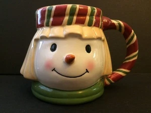 Snowman Christmas Mug Dayspring Coffee Tea Cup Scripture Psalm Quote 2001 - Picture 1 of 12