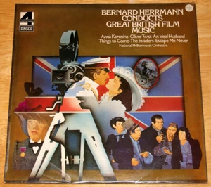 OST soundtrack GREAT BRITISH FILM MUSIC Bernard Herrmann - 33giri 12" - Decca - Picture 1 of 2
