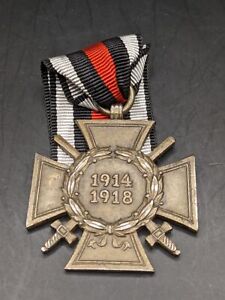 Orden Frontkämpfer Ehrenkreuz 1914-1918 am Band Militaria Hersteller GBR D.L RAR