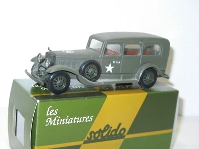 SOLIDO, Auto CADILLAC V16 Militare Di Stato Maggiore - Immagine 1 di 2
