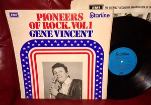 GENE VINCENT Pioneers Of Rock. Vol 1 1972 REISSUE LP UK Starline SRS 5117 VG/EX - Picture 1 of 2