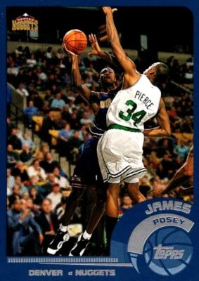 2002-03 Topps James Posey Denver Nuggets #19 - Image 1 of 2