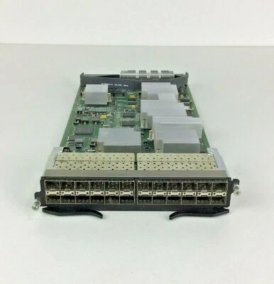 LOT of 2  Brocade BR-MLX-1GFX24-X-ML MLXE 24-port 1-GbE Fiber SFP Module 512K - Image 1 of 4