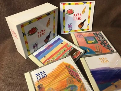 NARA LEAO Nara Leão Great Box JAPAN-ONLY 4CD BOX PHCA-3113~16 JAPANES BOOKLET — 第 1/4 张图片