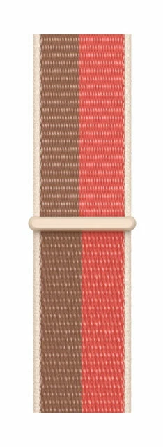 Apple Sport Loop for Watch Series 7 - Pink Pomelo/Tan, One Size (41mm)