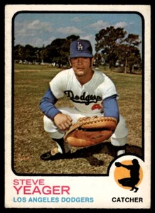 1973 O-Pee-Chee Steve Yeager Rookie Los Angeles Dodgers #59 R81 - Picture 1 of 2