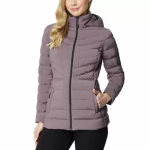 32 Degrees Heat Women's Removable Hood 4-way lightweight Puffer Jacket NEW - Picture 1 of 8