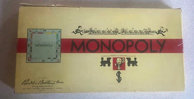 MONOPOLY (Parker Brothers) -- Vintage 1954 Board Game in Box - Image 1 of 4