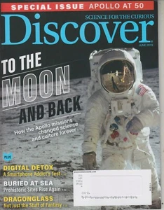 Discover June 2019  To The Moon and Back - Special Issue Apollo At 50   (Magazin - Picture 1 of 1