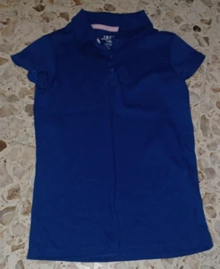 IZOD Girl's Polo Shirt M (10/12) Blue - Picture 1 of 4