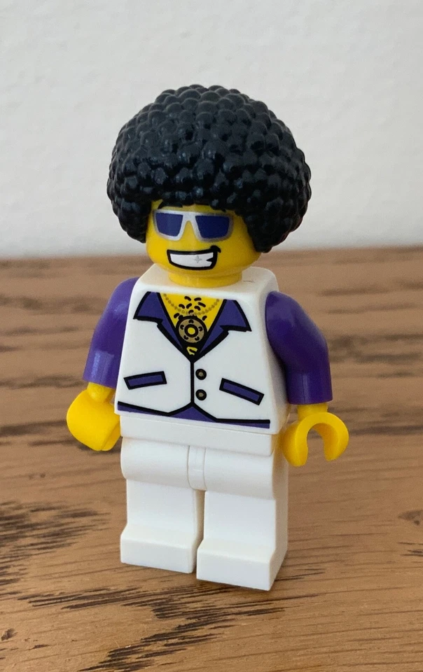 LEGO CMF SERIES 2 DISCO DUDE  MINI FIGURE  NO TILE EXCELLENT CONDITION  *L@@K* - Image 1 of 1