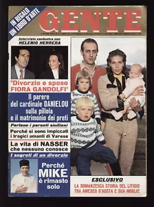 GENTE 41/1970 MARIO MERLINO PANATTA GIMONDI ALBERTO SORDI ROSSANA DI LORENZO - Foto 1 di 1