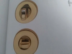 2 x SETS INDICATOR BATHROOM PRIVACY VALLI & VALLI K 1704 R6 POLISHED BRASS - Picture 1 of 8