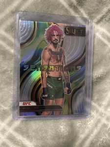 2023 Select UFC SEAN O'MALLEY Sensations Silver Prizm #15 Insert