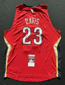 Anthony Davis Signed New Orleans Pelicans Jersey JSA COA #23 Kentucky LAKERS NBA - Picture 1 of 3