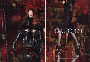 Gucci Mert Marcus Karmen Pedaru 2012 anuncio de revista de 2 páginas - Imagen 1 de 1