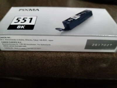 Canon Pixma 551 BK cartridge - Image 1 of 4