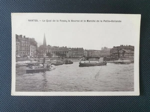 CPA 44 NANTES - Le Quai de la Fosse La Bourse et le Marché de la Petite-Hollande - Imagen 1 de 2