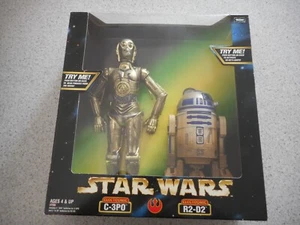 STAR WARS 12 INSH FIGURE ACTION COLLECTION 1998 ELECTRONIC C-3PO & R2-D2 - Picture 1 of 14