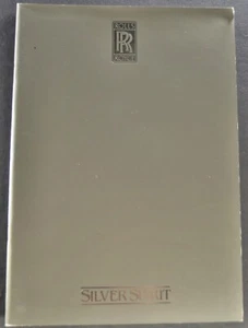 1980-1981 Rolls Royce Silver Spirit Bentley Mulsanne Brochure Excellent Original - Picture 1 of 13