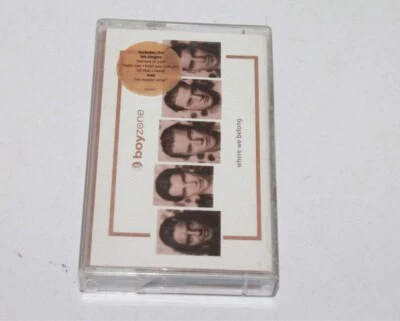 Boyzone Where We Belong Cassette Tape 1998 Polydor 559200-4 - Image 1 of 4