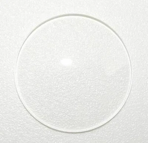 Watch Glass Mineral Crystal - Domed Flat Bottom SD - 1.5mm thick 23mm to 50mm - Picture 1 of 1