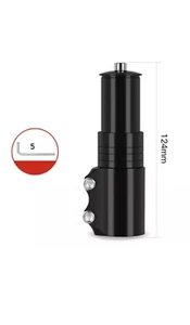 EXTENSION handlebar attachment extender fork spare parts MTB mountain bike - Picture 1 of 3