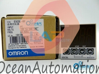 New 1PC For OMRON Temperature Controller E5CSL-RP 100-240VAC - Image 1 of 2