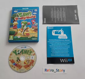 Nintendo Wii U - Yoshi's Wolly World - PAL - FRA - Picture 1 of 3