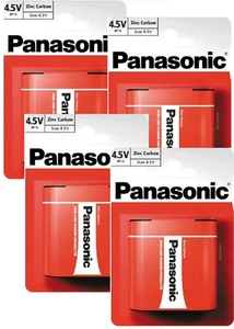  4x MN1203 PANASONIC 4.5V Battery 3LR12 1289 LANTERN Battery 3R12 - Picture 1 of 4