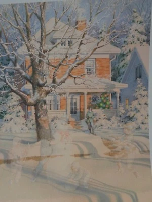 Certificado de coleccionista de nieve de ayer Charles Peterson impresión firmado numerado  Foto 1 de 4