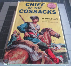 Landmark Book W-39 CHIEF OF THE COSSACKS 1959 Harold Lamb HC DJ 1st Printing - Imagen 1 de 6