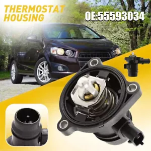 Coolant Thermostat and Housing Vauxhall Mokka 2013 to 19 Turbo 55593034 1.4L NEW - Picture 1 of 19