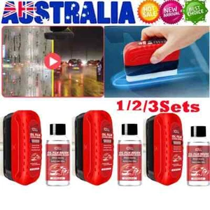 1-3 Set Automotive Oil Film Cleaning Brush,Seedhubdok Glass Cleaning Board Tool - Picture 1 of 20