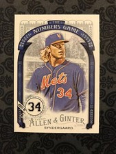 2016 ALLEN & GINTER THE NUMBERS GAME INSERT YOU PICK CHOOSE COMPLETE 1-100