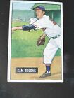 Vg-Ex Cond. 1951 Bowman #114 Sam Zoldak Baseballcard