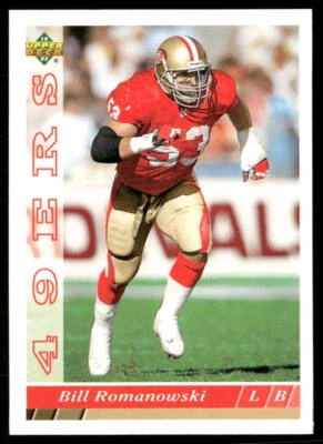 Bill Romanowski 1993 Upper Deck #263 San Francisco 49ers - Image 1 of 2