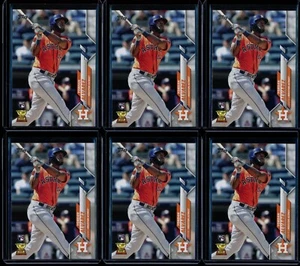 2020 Topps Series 1 #276 Yordan Alvarez 6 Card RC Lot Rookie Houston Astros - Picture 1 of 2