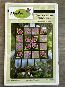 Wooly Lady Shade Garden Table Mat Pattern 16" Square - Picture 1 of 5