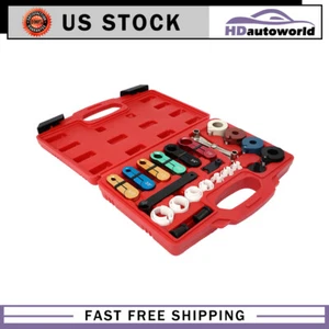 HERRAMIENTA ENFRIADOR DE ACEITE DESCONECTAR LÍNEA DE TRANSMISIÓN AIRE ACONDICIONADO COMBUSTIBLE 22 PIEZAS - Imagen 1 de 13