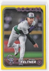 2024 Topps Update Ryan Feltner #US99 Yellow - Picture 1 of 2