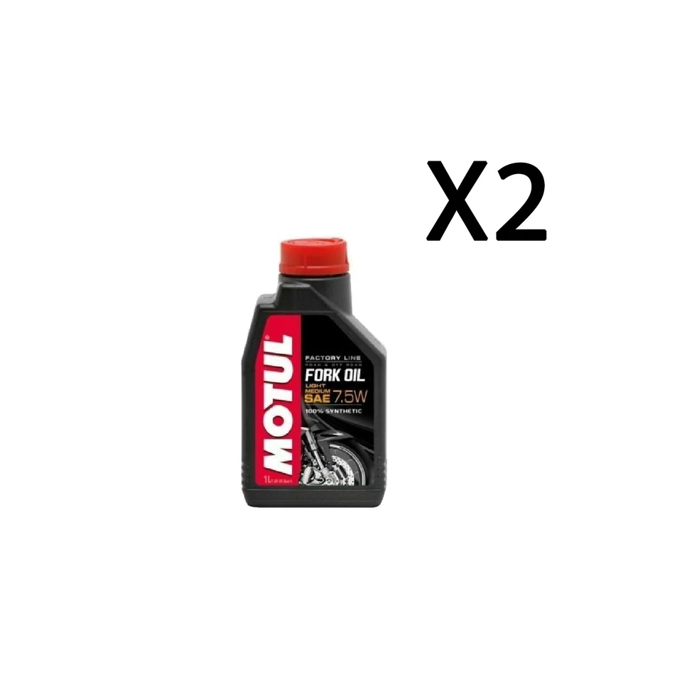Olio Forcella Factory Line Motul Fork Oil Light Medium Sae 7,5W Sintetico 2 L - Immagine 1 di 4