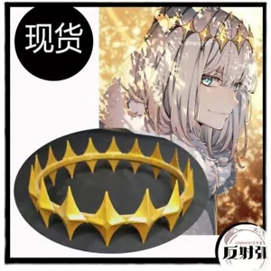 Fate/Grand Order FGO Oberon Vortigern Crowns Tiaras Headgear Anime Cosplay Props - Picture 1 of 7