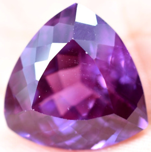 VVS16.25 Ct Natural Color Change Alexandrite Flawless Certified Treated Gemstone
