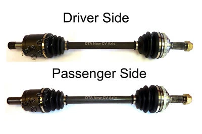 2 nuevos ejes CV aptos para Acura CL TL 3,2 L V6 1999 2000 2001 2002 2003 par delantero Foto 1 de 4