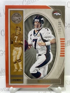 2019 Panini Legacy Orange Color Match #110 John Elway /199 Denver Broncos - Bild 1 von 2