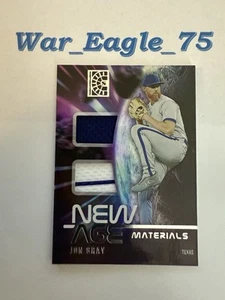 JON GRAY 2022 Panini Capstone New Age Materials , Dual Patch Texas Rangers - Picture 1 of 2
