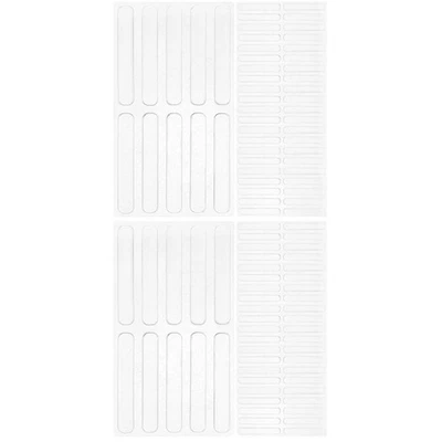  20 Blatt Schranktür-Stoßstange, transparente Schrank-Stoßstange, selbstklebende - Bild 1 von 4