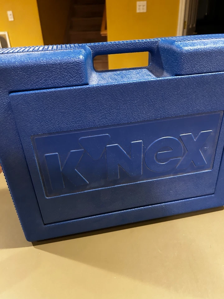 K'NEX  Blue Hard Box Carrying Case. - Image 1 of 3
